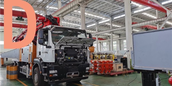 混凝土泵車在什么場合下施工？